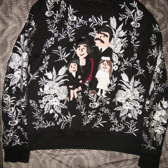 Dolce Gabbana Family Patches Sweater 